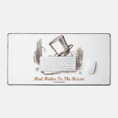 不機嫌ハッタートゥザレスキューWonderland気持ち デスクマット (キーボード&マウス)