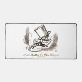 不機嫌ハッタートゥザレスキューWonderland気持ち デスクマット (正面)