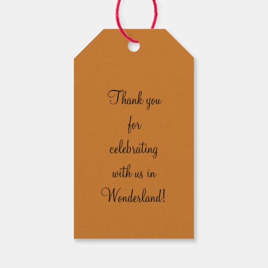 不機嫌ハッターポートレート ギフトタグ (裏面)