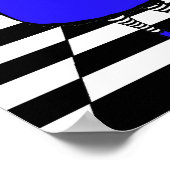 不機嫌ハッターレディースインウェイティング ポスター (角)