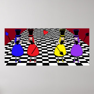 不機嫌ハッターレディースインウェイティング ポスター