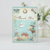 不機嫌ハッターワンダーランドティーパーティーありがとう サンキューカード (スタンド正面)