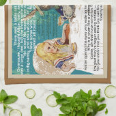 不機嫌ハッター茶パーティー キッチンタオル (折り畳み)