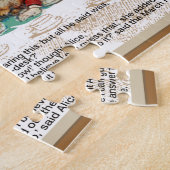 不機嫌ハッター茶パーティー ジグソーパズル (側面)