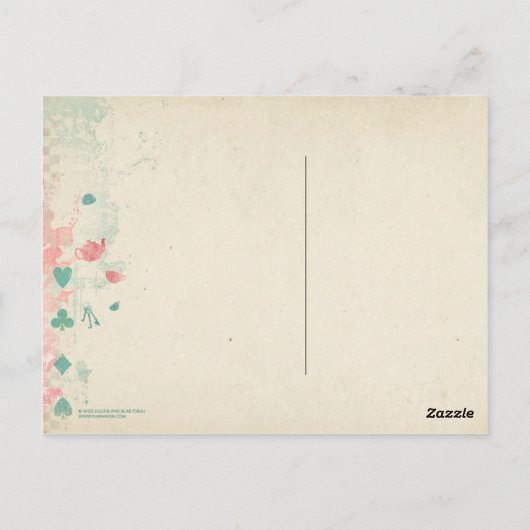 不機嫌ハッター ポストカード (裏面)