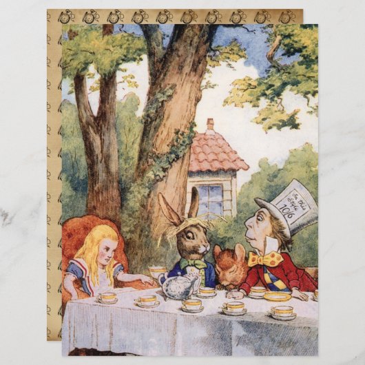 不機嫌ハッター:ワンダーランドワードローブ疑問に思 (正面/裏面)