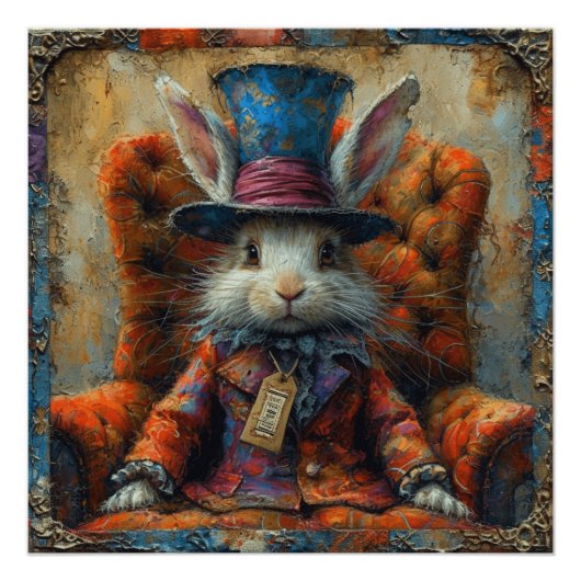 不機嫌ハッター：型破りなヘッドウェアヒジンクス ポスター (正面)