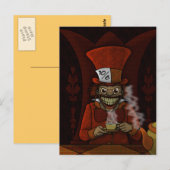 不機嫌ハッタ葉書 ポストカード (正面/裏面)