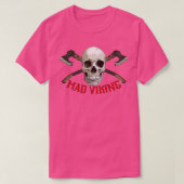 不機嫌バイキング Tシャツ (デザイン正面)