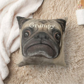不機嫌パーソナライズされたなプギー クッション (ブランケット)