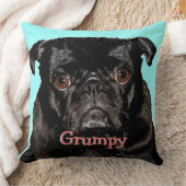 不機嫌パーソナライズされたなプギー クッション (ブランケット)