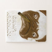 不機嫌パーソナライズされたな腹一杯の葉巻 ジグソーパズル (横)