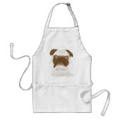 不機嫌パーソナライズされたな腹一杯の葉巻 スタンダードエプロン (正面)