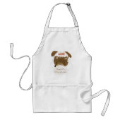 不機嫌パーソナライズされたな腹一杯の葉巻 スタンダードエプロン (正面)
