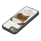 不機嫌パーソナライズされたな腹一杯の葉巻 Case-Mate iPhoneケース (ボトム)