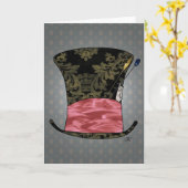 '不機嫌ビクトリアン'カード カード (黄色い花)