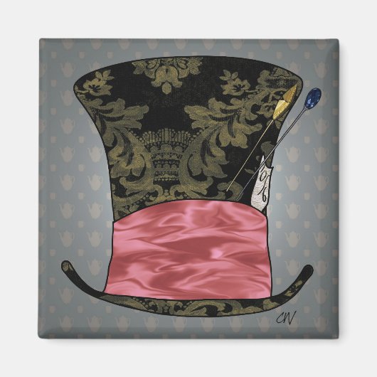 不機嫌ビクトリアン磁石 マグネット (正面)