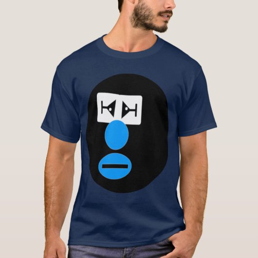 不機嫌ピエロ Tシャツ (正面)