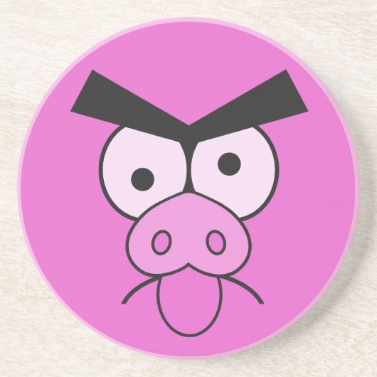 不機嫌ピグコースター コースター (正面)