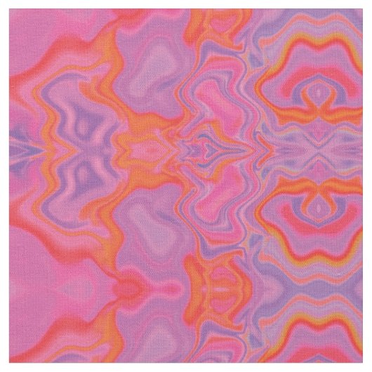 不機嫌ピンクマーブル2 ファブリック (クローズアップ)