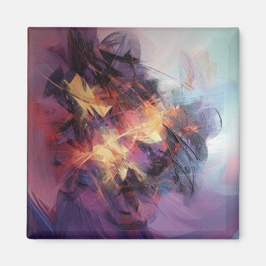 不機嫌ファンシー マグネット (正面)