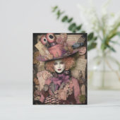 不機嫌フェミニン帽子屋 ポストカード (スタンド正面)