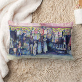 不機嫌マンオンマーケット&メイン（シンガポール） ランバークッション (ブランケット)