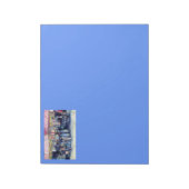 不機嫌マン・オン・マーケット/メイン(シンガポール) ノートパッド (回転)