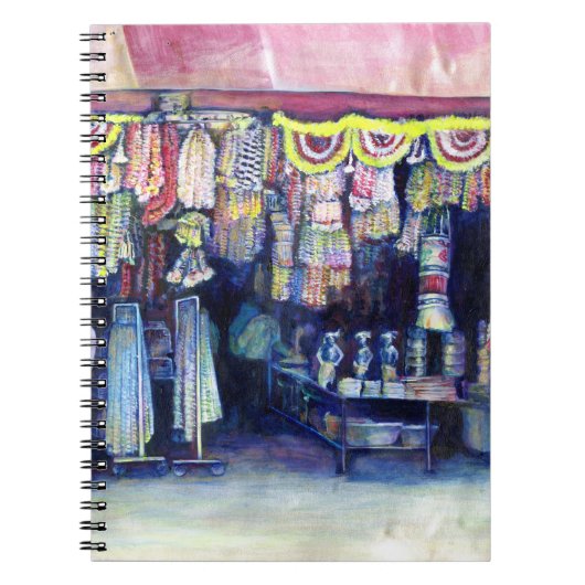 不機嫌マン・オン・マーケット/メイン（シンガポール） ノートブック (正面)