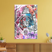 不機嫌ミックス キャンバスプリント (インサイチュ (リビング))