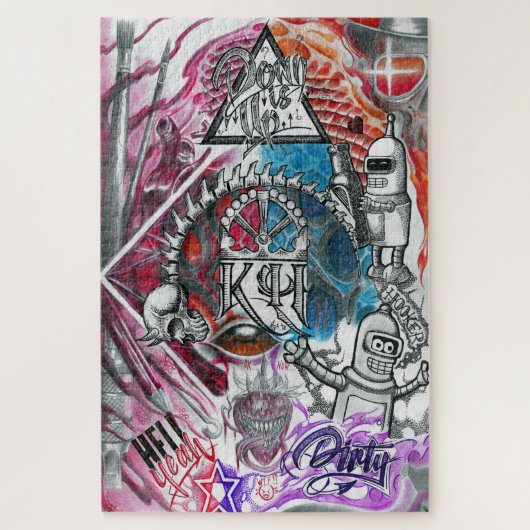 不機嫌ミックス ジグソーパズル (縦)