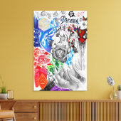 不機嫌ミックスVol.2 キャンバスプリント (インサイチュ (リビング))