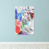 不機嫌ミックスVol.2 キャンバスプリント (インサイチュ (ウッドフロア))