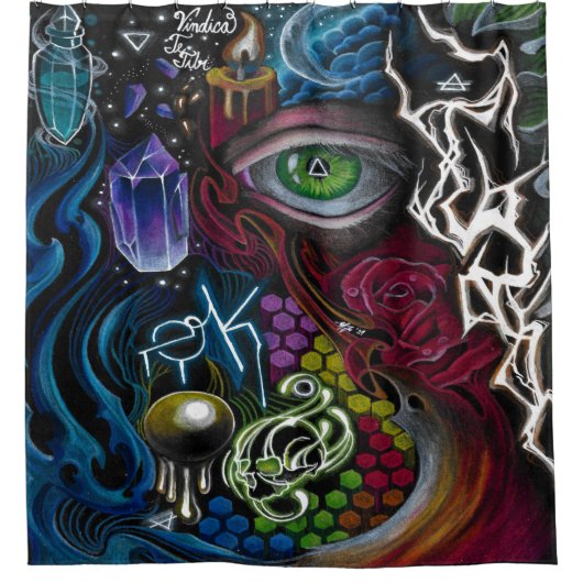 不機嫌ミックスVOL.3 シャワーカーテン (正面)