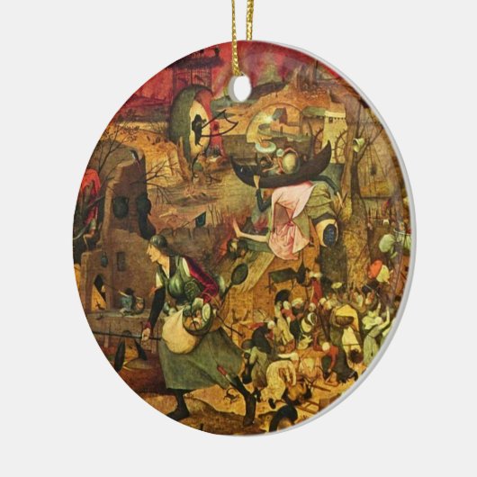 不機嫌メグバイヒエロニクスボッシュ セラミックオーナメント (左)