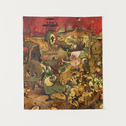 不機嫌メグバイヒエロニクスボッシュ タペストリー (正面)