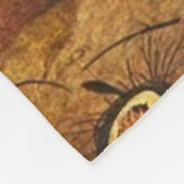 不機嫌メグバイヒエロニクスボッシュ フリースブランケット (角)