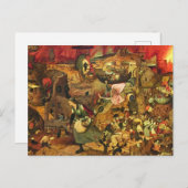 不機嫌メグバイヒエロニクスボッシュ ポストカード (正面/裏面)