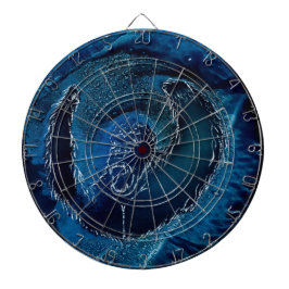 不機嫌モンキーインブルー ダーツボード