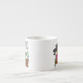 不機嫌ユーモアのあるに眠る エスプレッソカップ (正面)