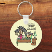 不機嫌ユーモアのあるに眠る キーホルダー (正面)