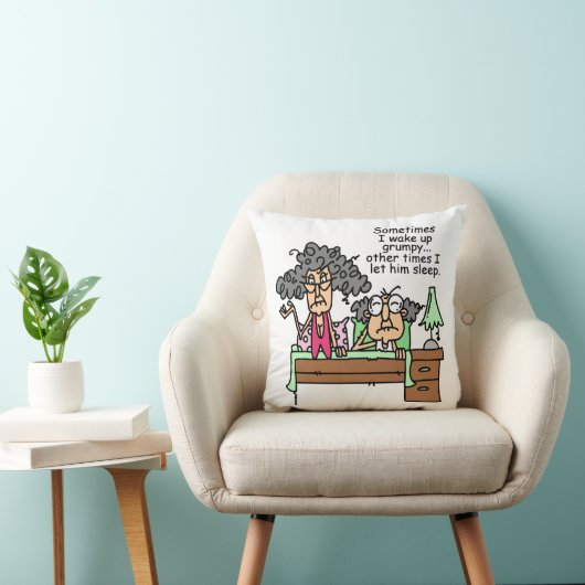 不機嫌ユーモアのあるに眠る クッション (椅子)