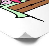 不機嫌ユーモアのあるに眠る ポスター (角)