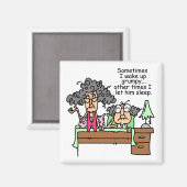 不機嫌ユーモアのあるに眠る マグネット (正面/裏面)