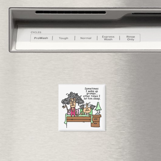 不機嫌ユーモアのあるに眠る マグネット (インサイチュ (食洗機))