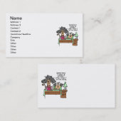 不機嫌ユーモアのあるに眠る 名刺 (正面/裏面)