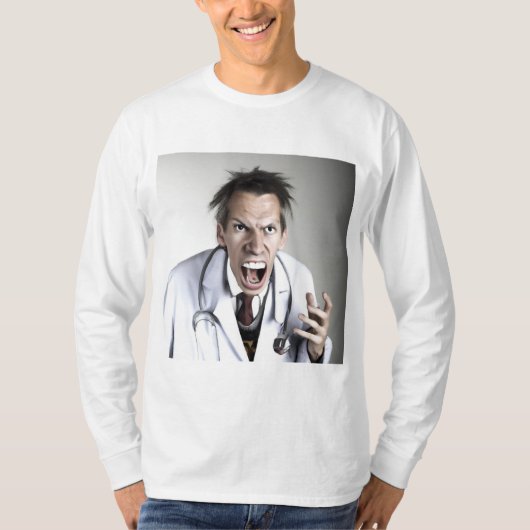 不機嫌医 Tシャツ (正面)