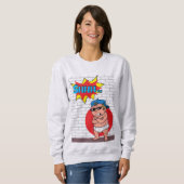 不機嫌少年 スウェットシャツ (正面フル)