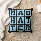 不機嫌帽子屋アリスインワンダーランドキャラクター クッション (ブランケット)
