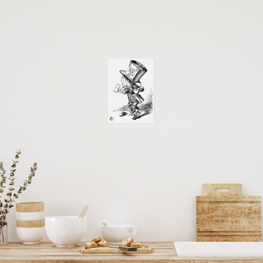 不機嫌帽子屋 ポスター (キッチン)